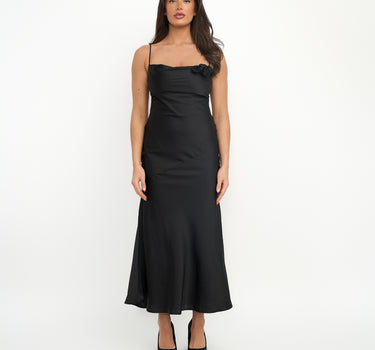 Sasha Maxi Dress-Black