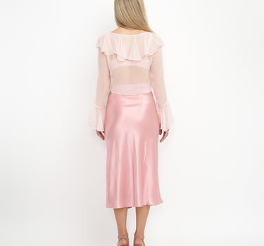 Classic Elegant Skirt -Pink