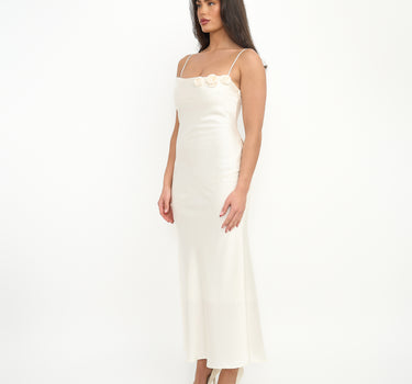 Sasha Maxi Dress-Cream