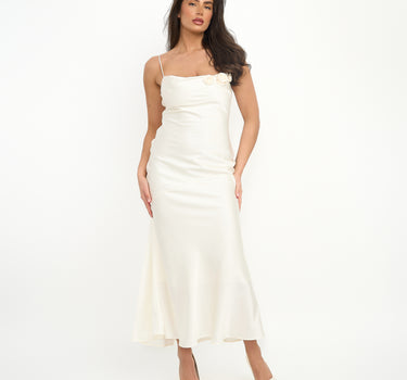 Sasha Maxi Dress-Cream