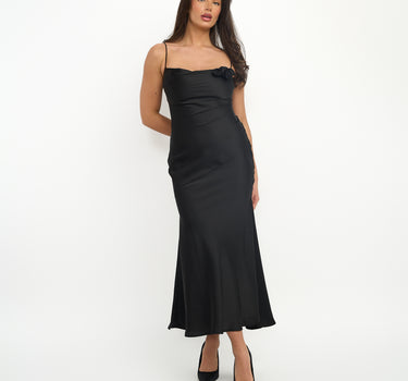 Sasha Maxi Dress-Black